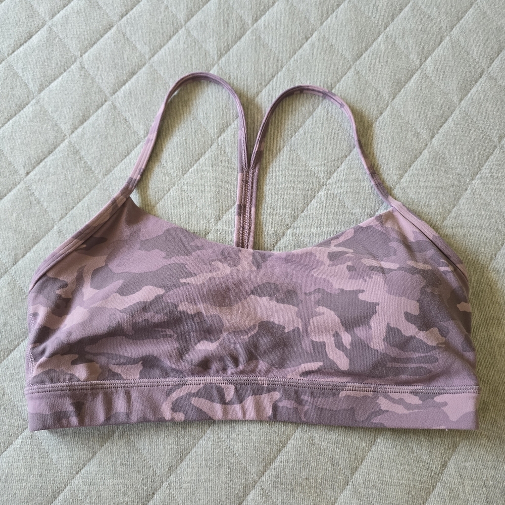 Lululemon Flow Y Bra Nulu Size 10 - Picture 2 of 7